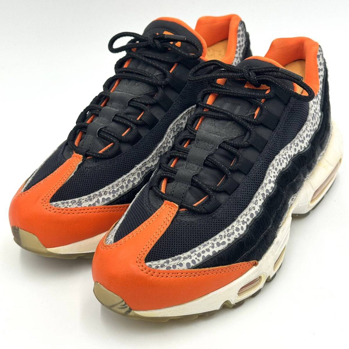 E ☆良品/ 人気モデル!! '18年製' NIKE ナイキ AIR MAX 95 エアマックス95 AV7014-002 ローカット スニーカー size:26.5cm メンズ シューズの画像1