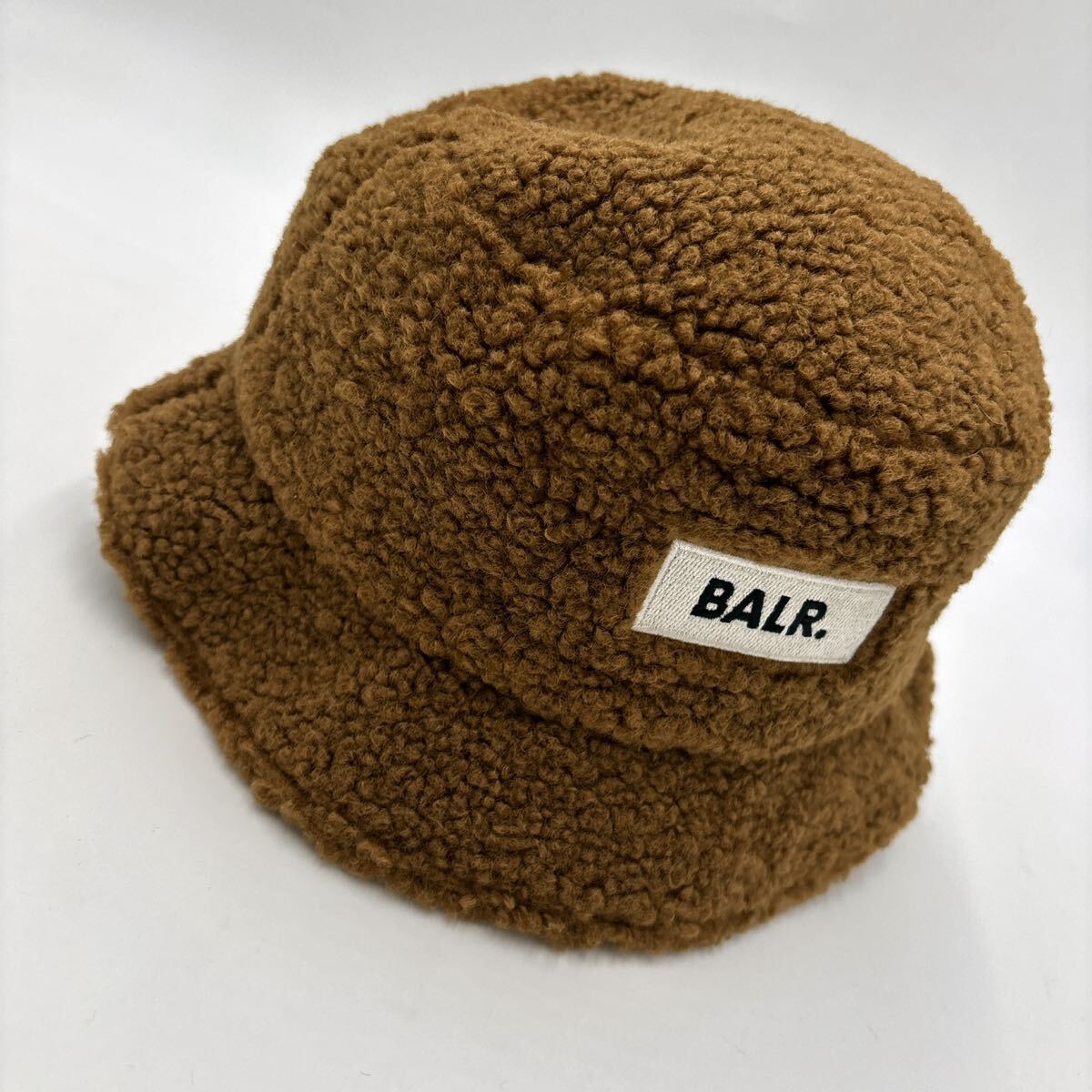 ＊ 未使用 21AW '人気 完売モデル' BALR. ボーラー TEDDY BUCKET HAT ボア バケットハット 帽子 ONE SIZE メンズ 帽子_画像1