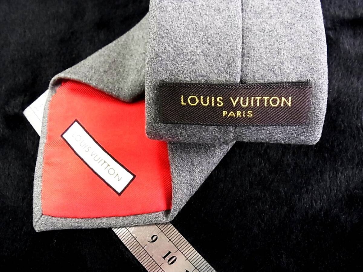 ★*:.*:【美品】WL1107☆【ウール97％・ポリウレタン3％】ルイ ヴィトン【LOUIS VUITTON】ネクタイ_画像2