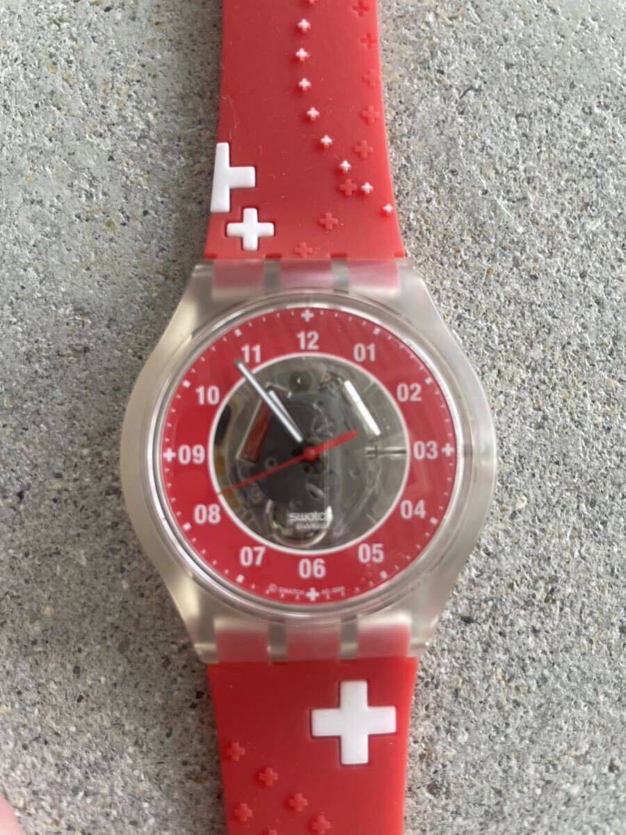 【電池切れ】Swatch　スウォッチ　ヴィンテージ　裏スケ_画像1