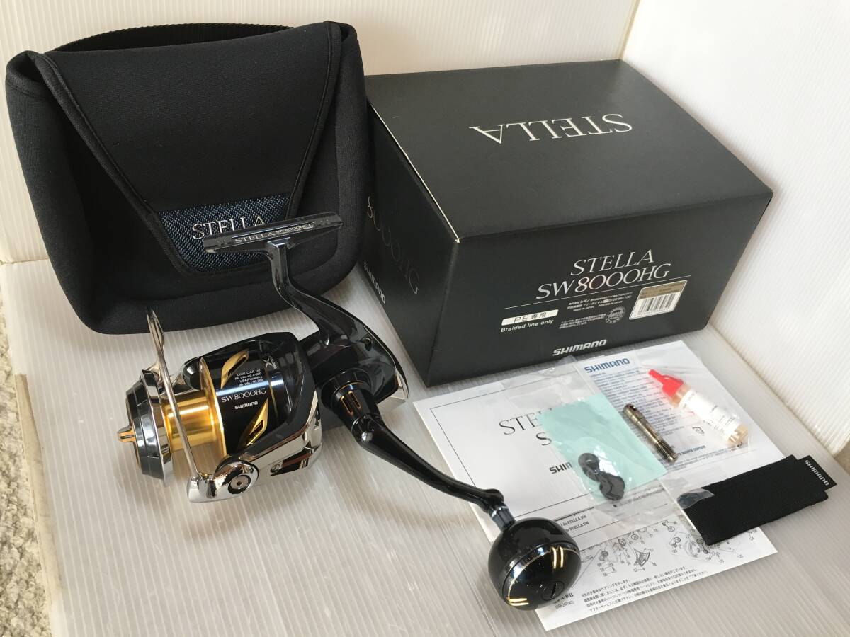 b*0様 【中古美品】SHIMANO STELLA 19ステラ SW8000HG Yahoo!オークション - シマノ 19 ステラ SW 8000HG 中古品 STELLA