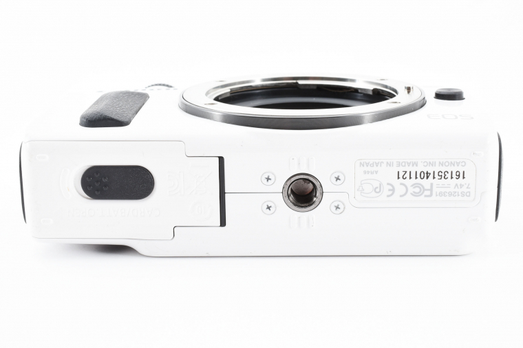 [極上美品] Canon EOS M 18.0MP Mirrorless Digital Camera Body White /付属品あり #2105893_画像8