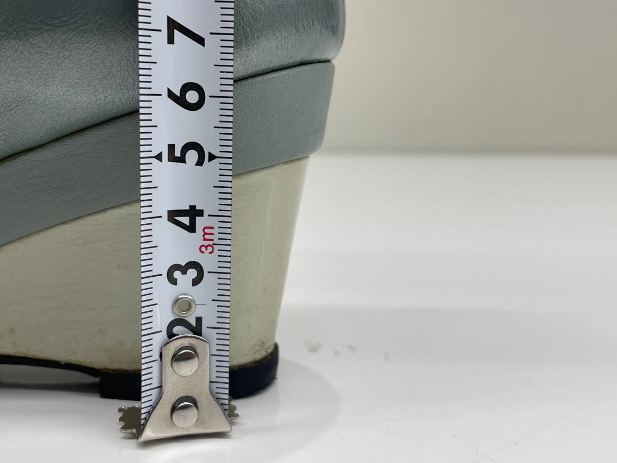 ☆134 HERMOSA ヘルモサ パンプス ミントグリーン 24㎝ 日本製 レディース 靴 シューズ 女性用の画像8