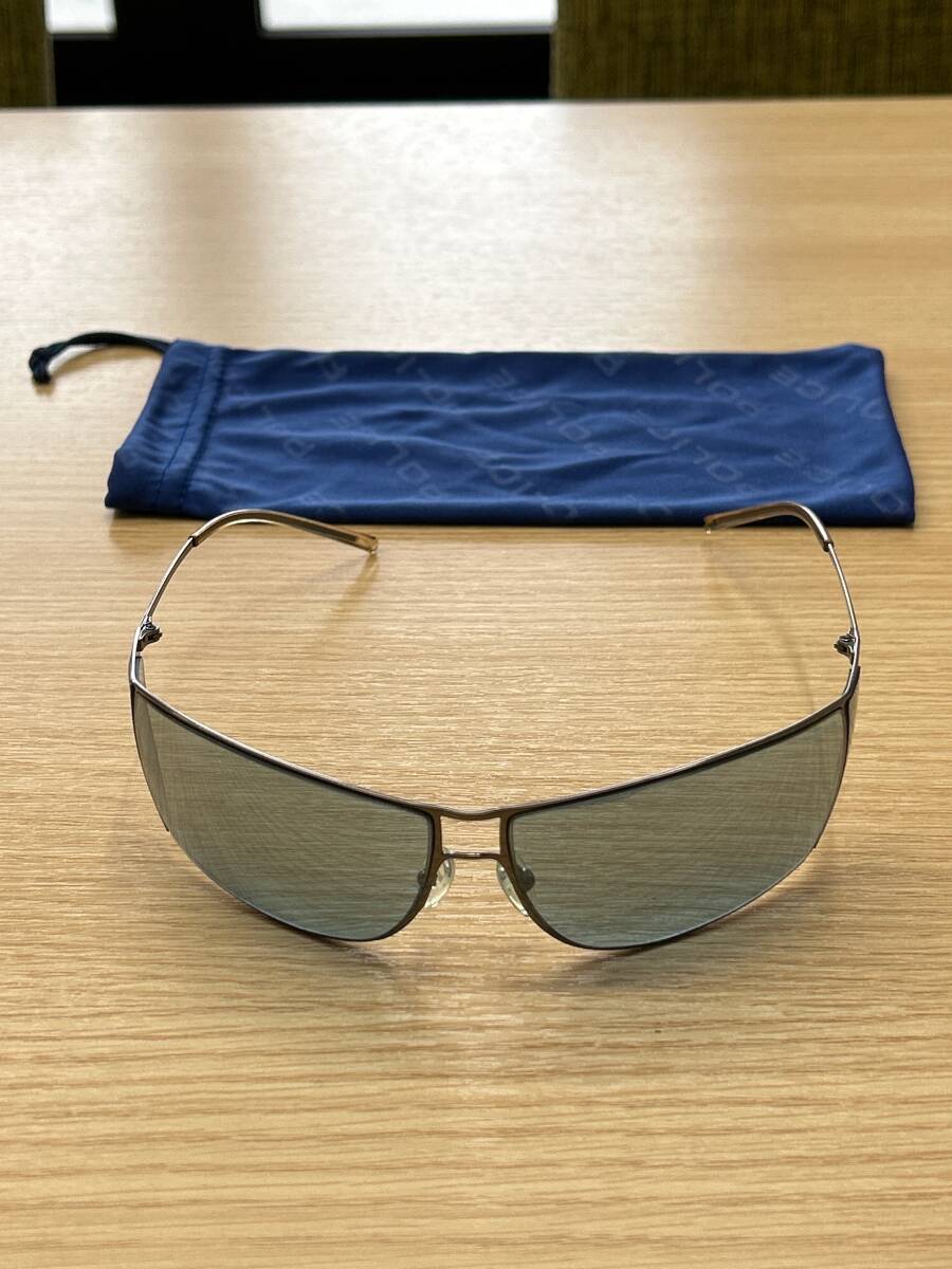 *278 POLICE Police солнцезащитные очки EXILE ATSUSHI в сборе модель *2 S2819 65ro12 COL.X568 110 голубой зеркало очки пакет имеется 