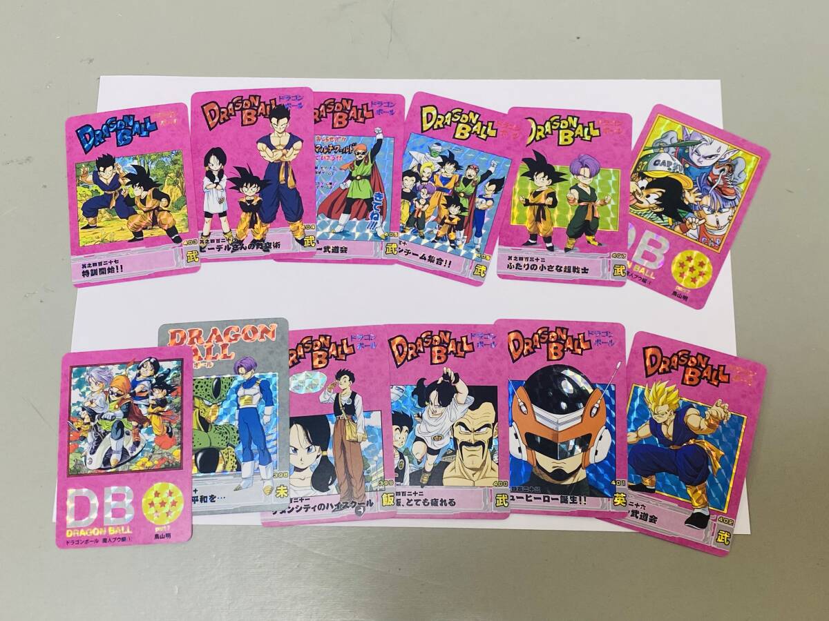 海外版 海外製 カードダス ドラゴンボール ビジュアルアドベンチャー スペシャル SPECIAL 第9集 スペシャルカード SPECIAL CARD 全48種の画像3