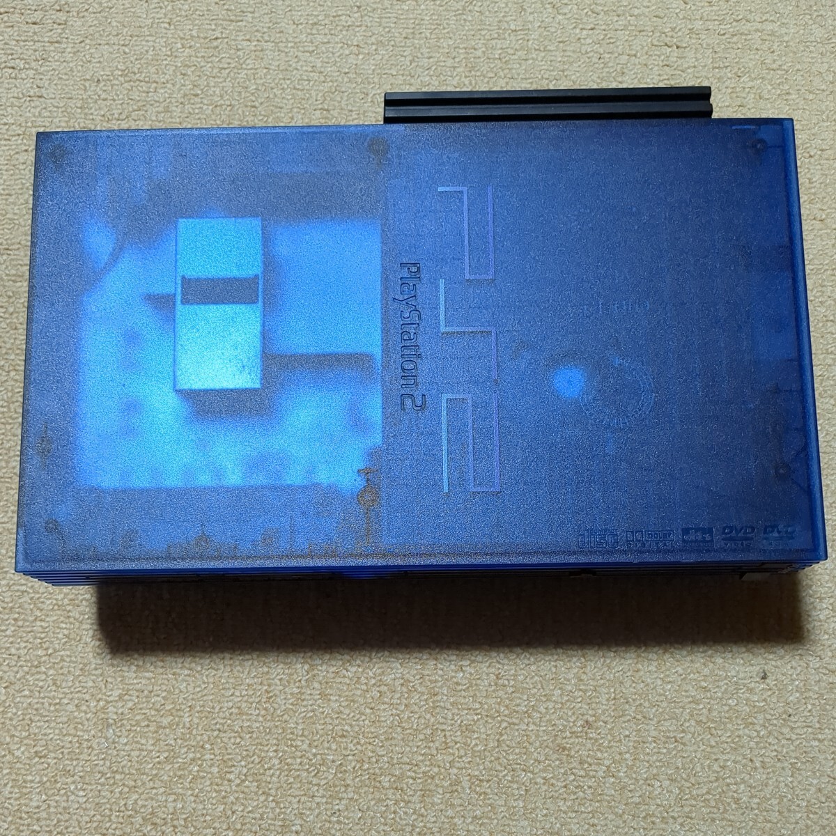 ジャンク ゲーム機本体 ソニー PS2 SCPH- 37000L オーシャンブルー SONY プレステ2 BBユニット SCPH-10350 HDD 40GB の画像1