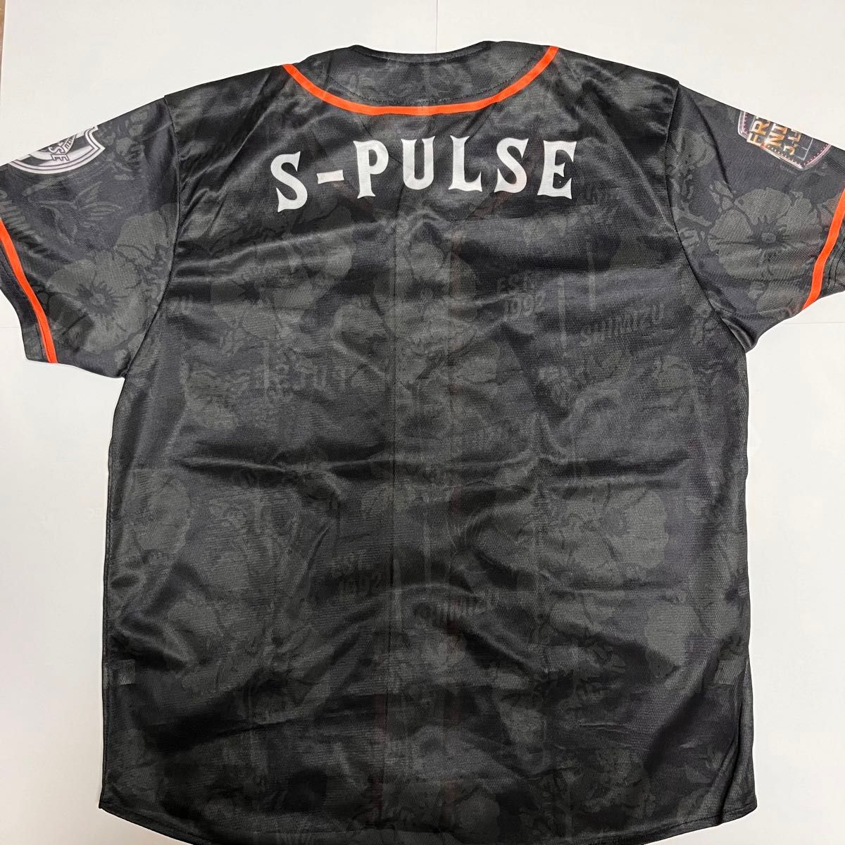 清水エスパルス オリジナル ベースボールシャツ ウェア ユニフォーム ブラック サッカー