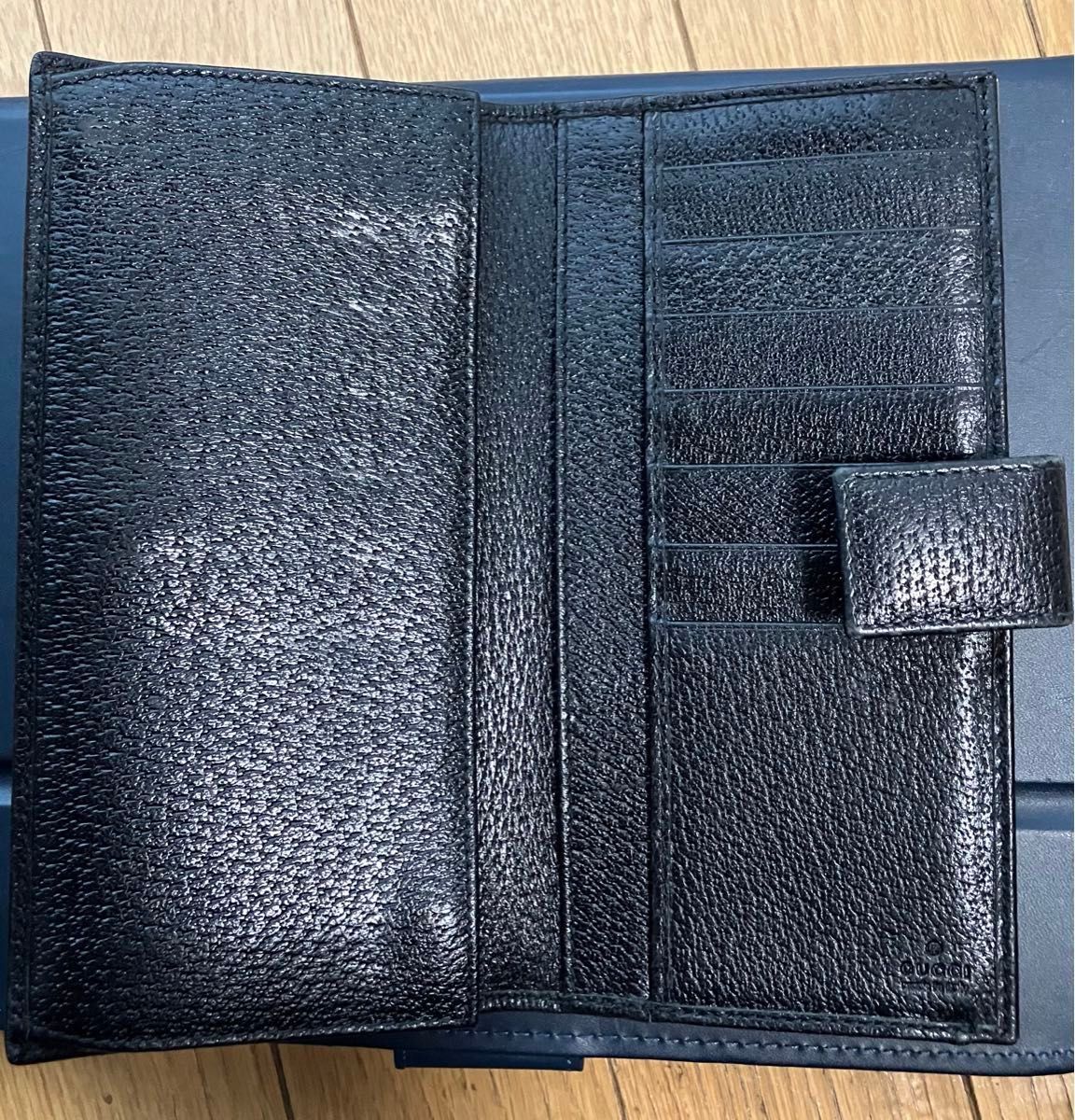 GUCCIグッチ 筆記体ゴールドロゴプレート長財布 レザー|Yahoo GUCCIグッチ 筆記体ゴールドロゴプレート長財布 レザー|Yahoo