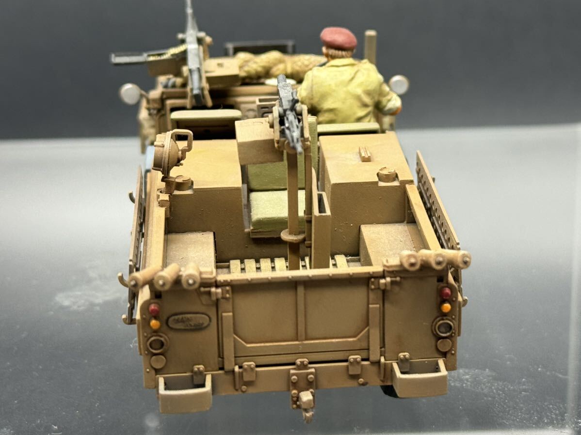 塗装済完成品 タミヤ 1/35 イギリス陸軍 S.A.S. ランドローバー・ピンクパンサーの画像8