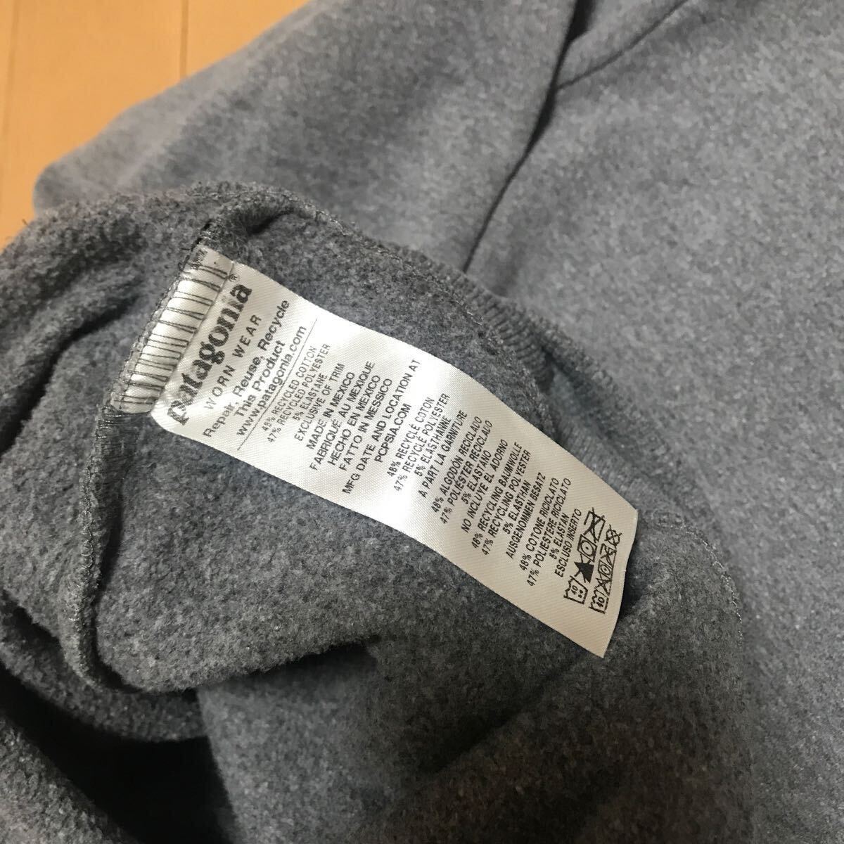 パタゴニア patagonia Label Uprisal Crew Sweatshirt スウェット グレー Mサイズ_画像4