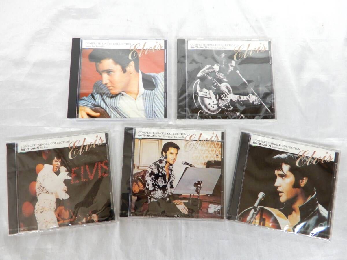 全未開封 CD10枚セット エルヴィス・プレスリー コンプリート シングル コレクション プレスリー最高のコンセプトアルバム ELVIS PRESLEY の画像7