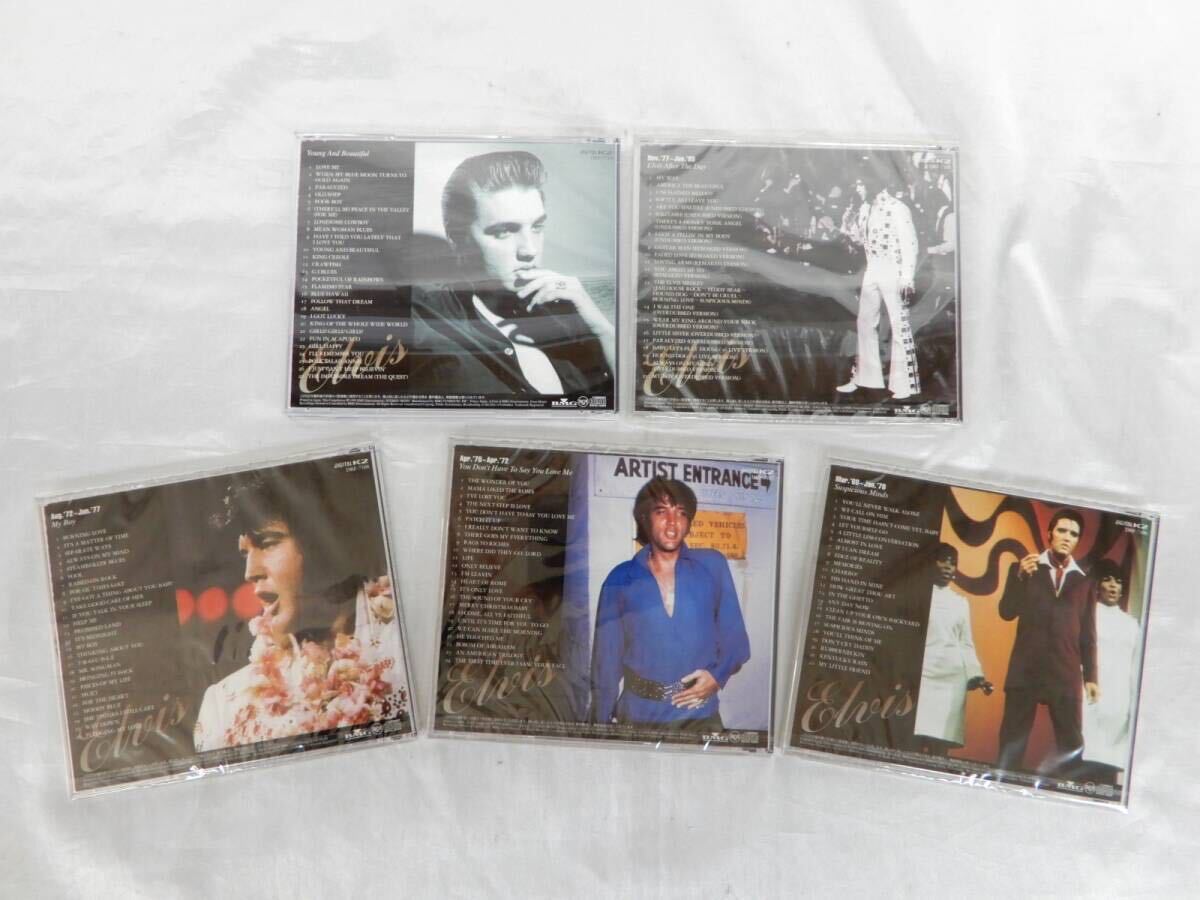 全未開封 CD10枚セット エルヴィス・プレスリー コンプリート シングル コレクション プレスリー最高のコンセプトアルバム ELVIS PRESLEY の画像8