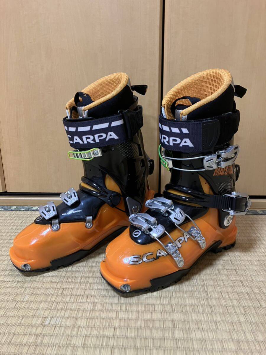  Scarpa SCARPA MAESTRALEma Est la-re25cm 288mm TLT Tec AT Tour ski boots combined use shoes back Country outdoor [ used ]