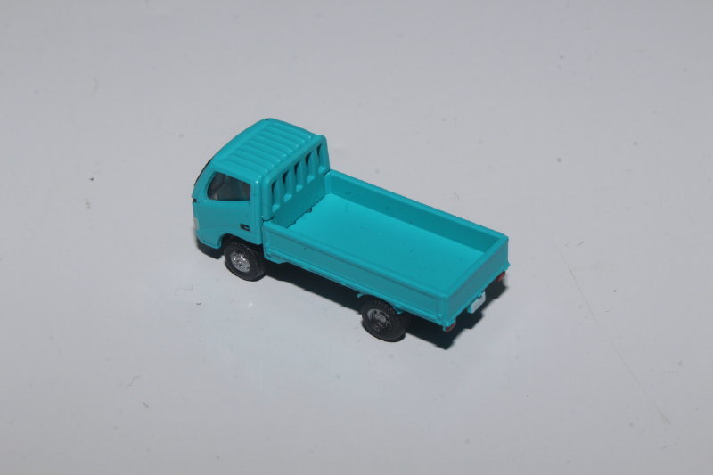 1/150 The * car collection [[ Toyota Dyna ( blue green )No.W67 ] basic set E3 rose si] inspection / Tommy Tec car kore