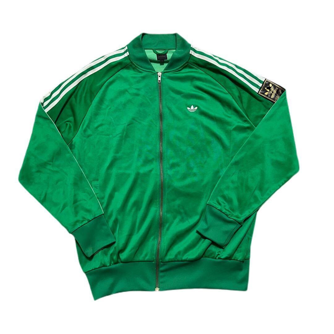 L size adidasto ref . il embroidery Logo ATP jacket jersey green green jersey blouson men's 