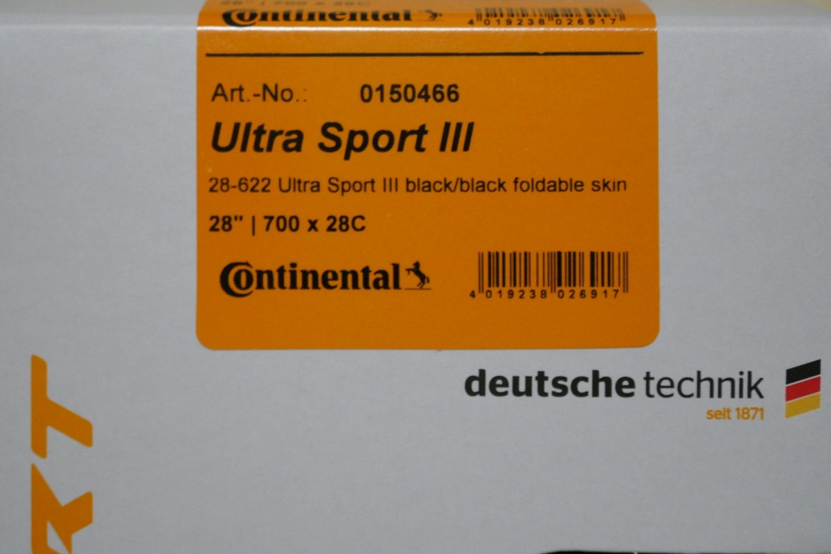 CONTINENTAL ULTRA SPORT 3 コンチネンタル ウルトラスポーツ 3 タイヤ 700×28C 2本セットの画像3