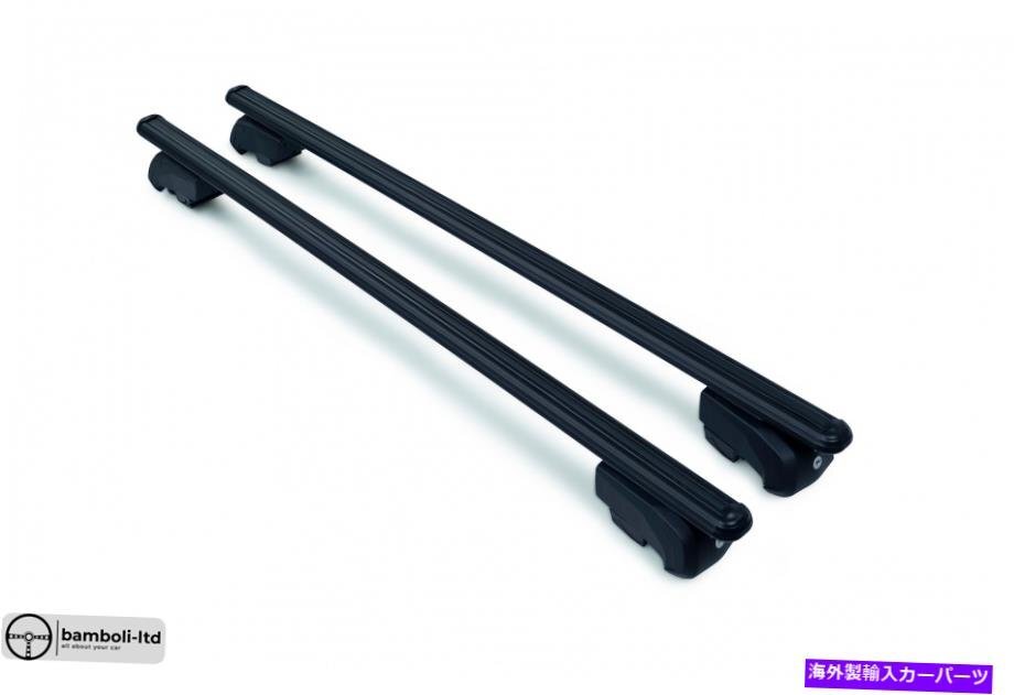 フォルクスワーゲンジェッタバリアントトップルーフラッククロスバー2008-Black Fit For VOLKSWAGEN Jetta Variant Top Roof Rack Cross B_画像3