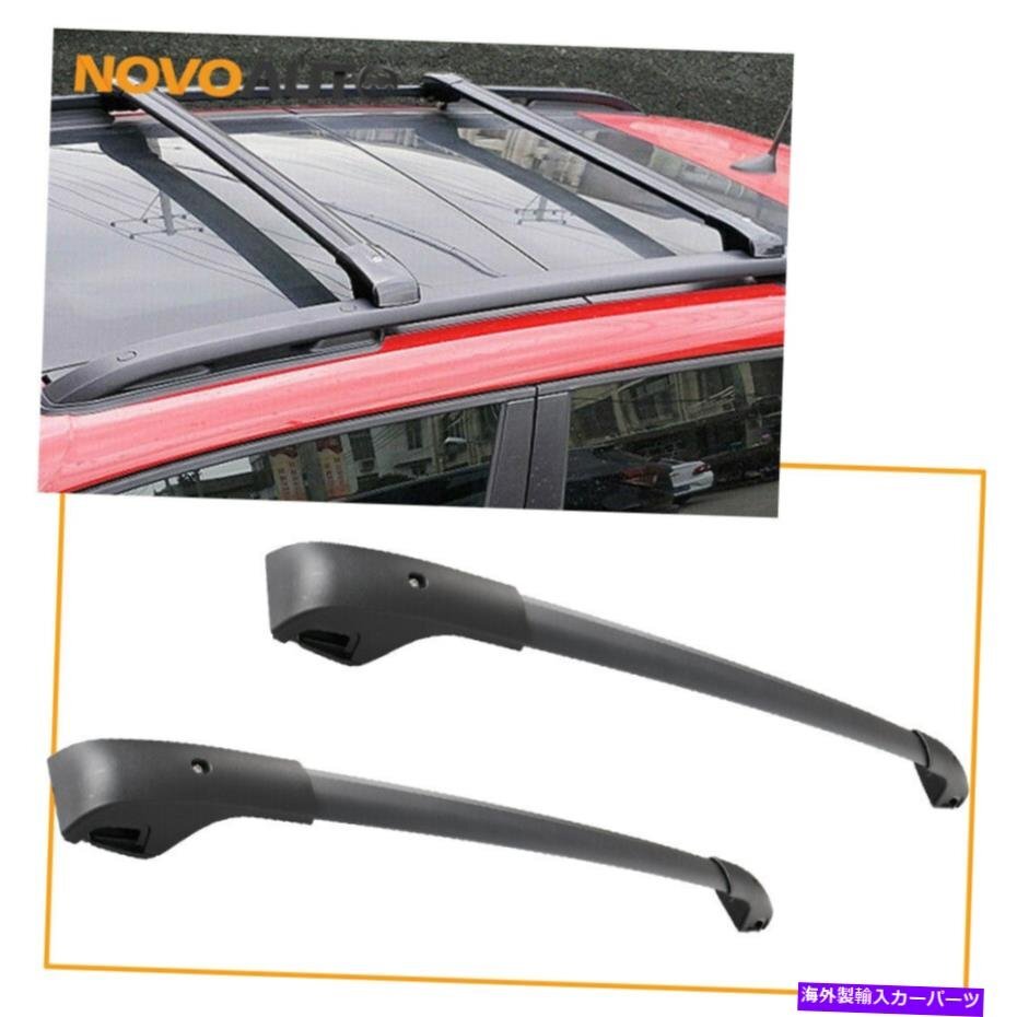 ジープレネゲードのための2xトップルーフラッククロスバー2015-2019荷物キャリー2X TOP Roof Rack Cross Bar For Jeep Renegade 2015 - 20_画像1