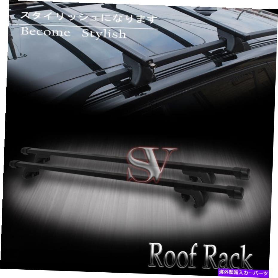 フィットフォード/シボレールーフラックキーロッククロスバートップレールマウントスクエアカーゴキャリアFit Ford/Chevy Roof Rack Key L_画像1