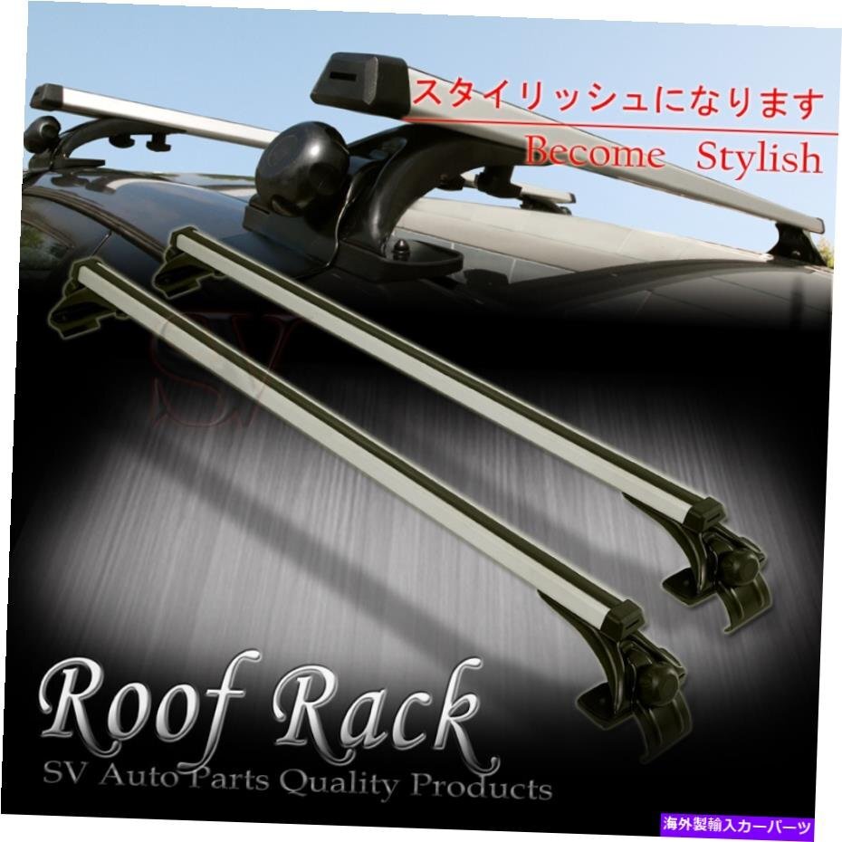 Acura Chryslerルーフラッククロスバー裸のトップマウントアルミニウム貨物キャリア向けFor Acura Chrysler Roof Rack Cross Bar Naked To_画像1