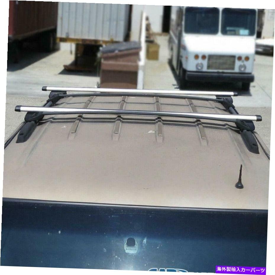 車のトップルーフラッククロスバー荷物鉄道貨物キャリアアンチ盗難53 135cm USACar Top Roof Rack Cross Bars Luggage Rail Cargo Carrie_画像3