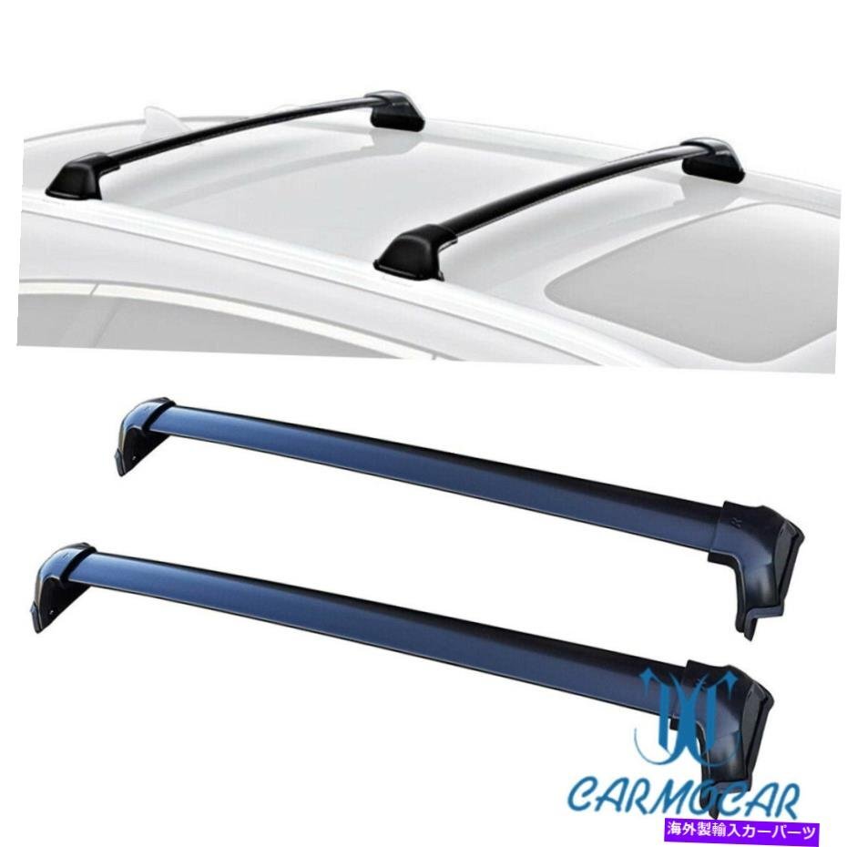 Honda 2017-19 CRV CR-V CrossBar CrossBars Cargoキャリアルーフラックのセット（2）Set(2) For Honda 2017-19 CRV CR-V Cross Bar Cross_画像2