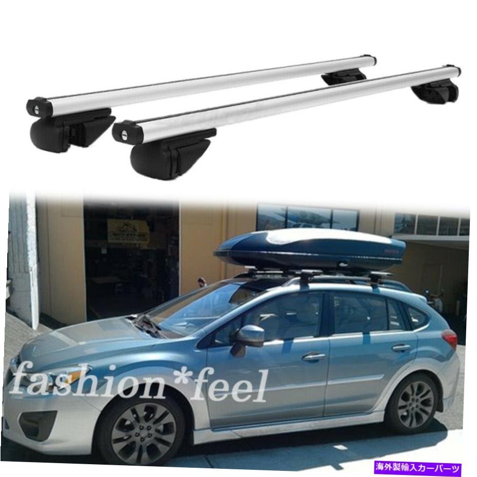 スバルインプレッサハッチバック01-15 SUVルーフラッククロスバーレール荷物キャリア向けFor Subaru Impreza Hatchback 01-15 SUV Roof Ra_画像1