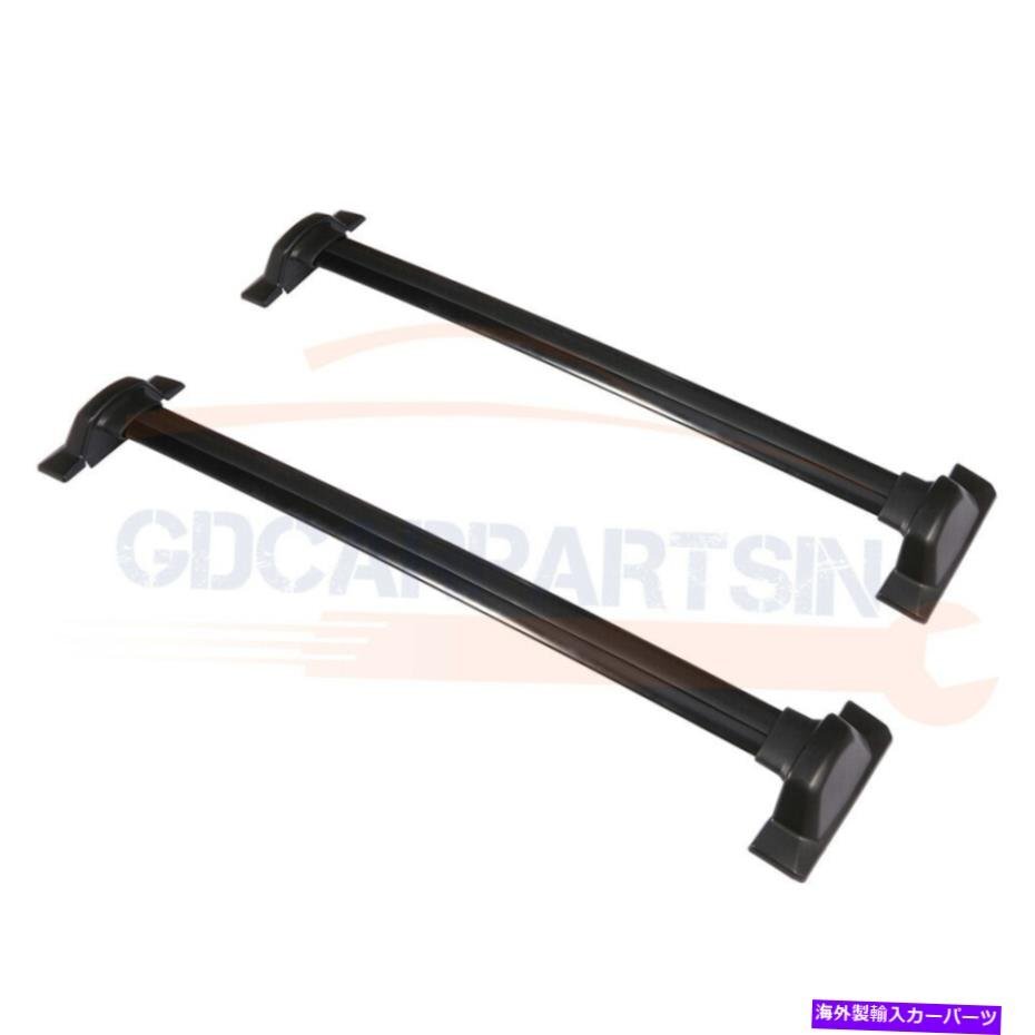 2007-2011ホンダCRV CR-VルーフラッククロスバーブラックレールアルミキャリアFits 2007-2011 Honda CRV CR-V Roof Rack Cross Bars Black_画像3