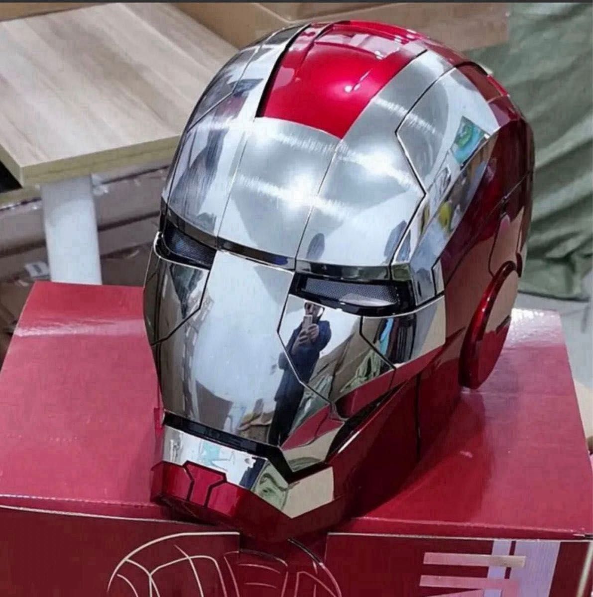 アイアンマンマスク【2種カラー有】アップデートヘルメット 自動 アイアンマンマスク【2種カラー有】アップデートヘルメット 自動