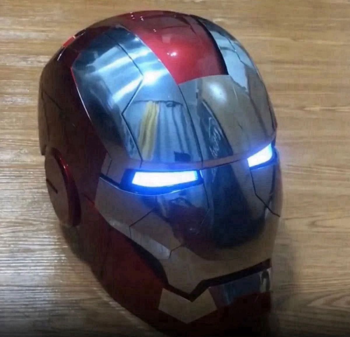 アイアンマンマスク【2種カラー有】アップデートヘルメット 自動 アイアンマンマスク【2種カラー有】アップデートヘルメット 自動