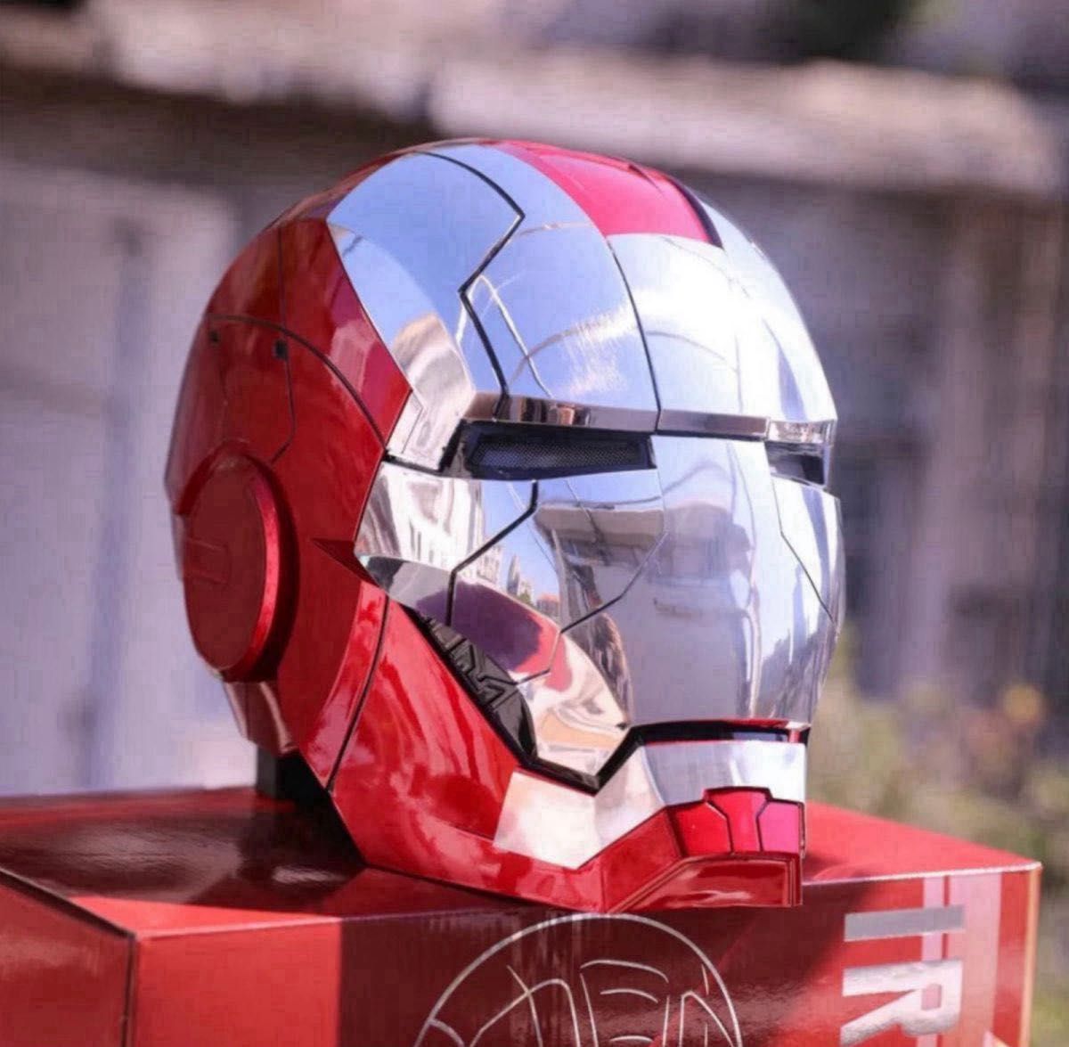 アイアンマンマスク【2種カラー有】アップデートヘルメット 自動 アイアンマンマスク【2種カラー有】アップデートヘルメット 自動