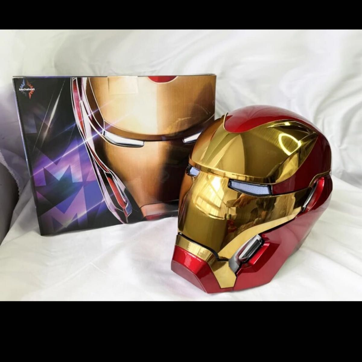アイアンマンmark50 マスクアップデートヘルメット 自動開閉式 アイアンマンmark50 マスクアップデートヘルメット 自動開閉式