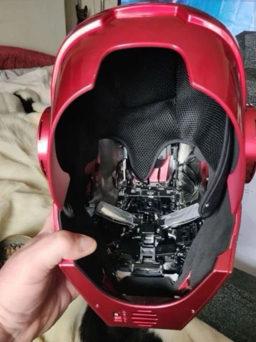 アイアンマンマスク【2種カラー有】アップデートヘルメット 自動開閉式音声認識開閉可能 AUTOKING マスクマスク コスプレ 