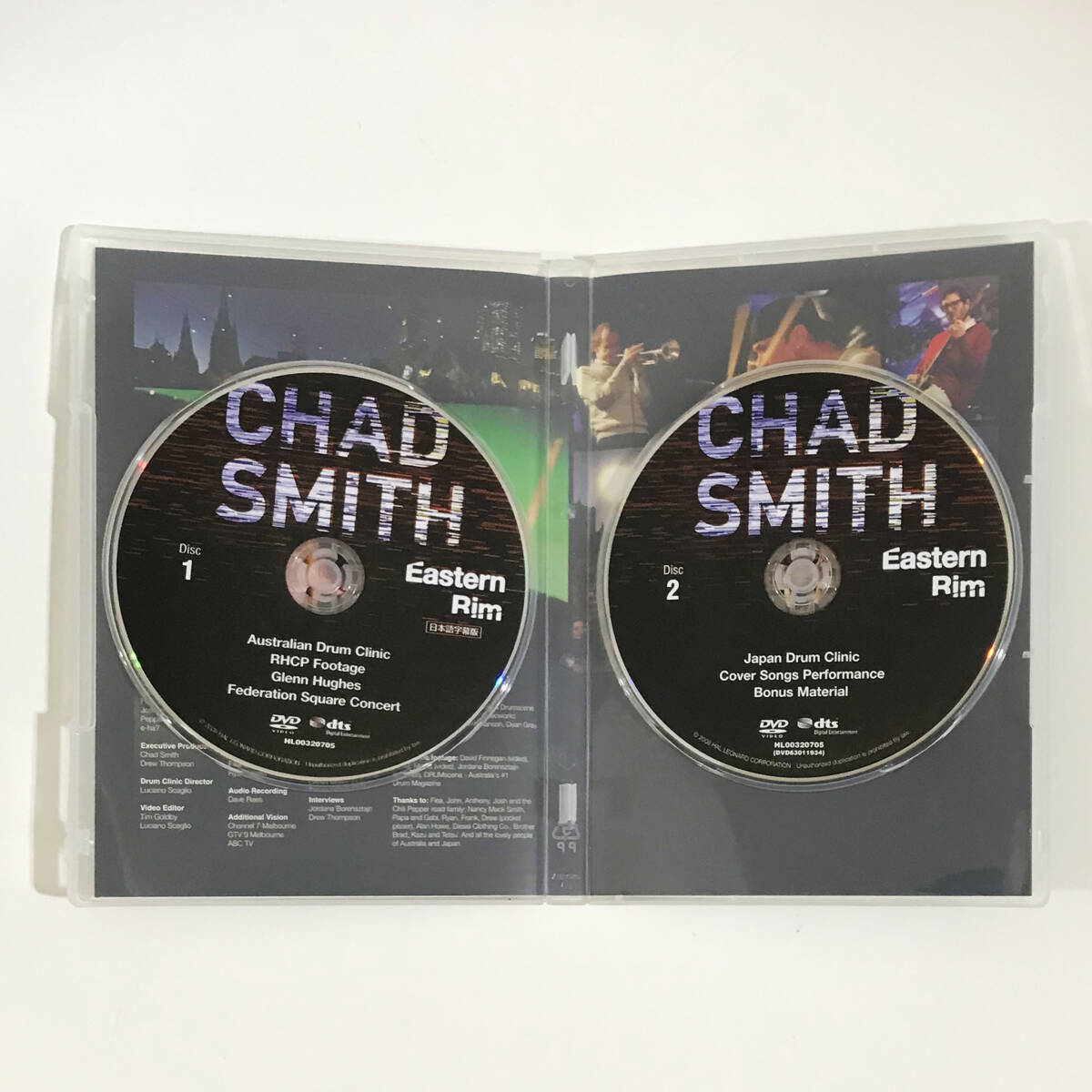 【送料無料！】チャド・スミス CHAD SMITH DVD「イースタン・リム Eastern Rim」RED HOT CHILI PEPPERS レッド・ホット・チリ・ペッパーズ_画像4