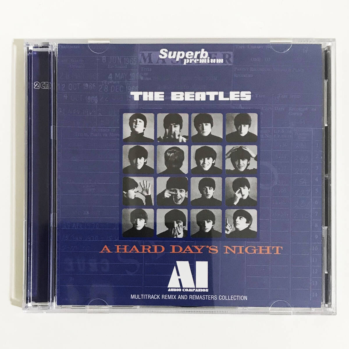  【送料無料！】THE BEATLES ザ・ビートルズ「A HARD DAY'S NIGHT : AI - AUDIO COMPANION (2CD)」Superb Premium_画像2