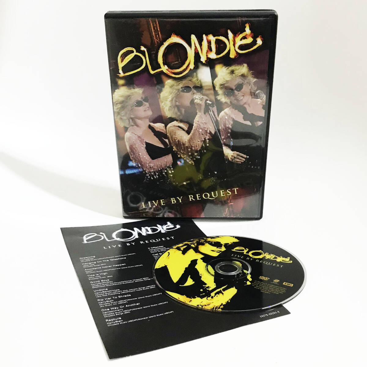 【送料無料！】BLONDIE ブロンディ 輸入盤DVD「Live By Request」国内プレーヤー再生不可 リージョン１_画像1