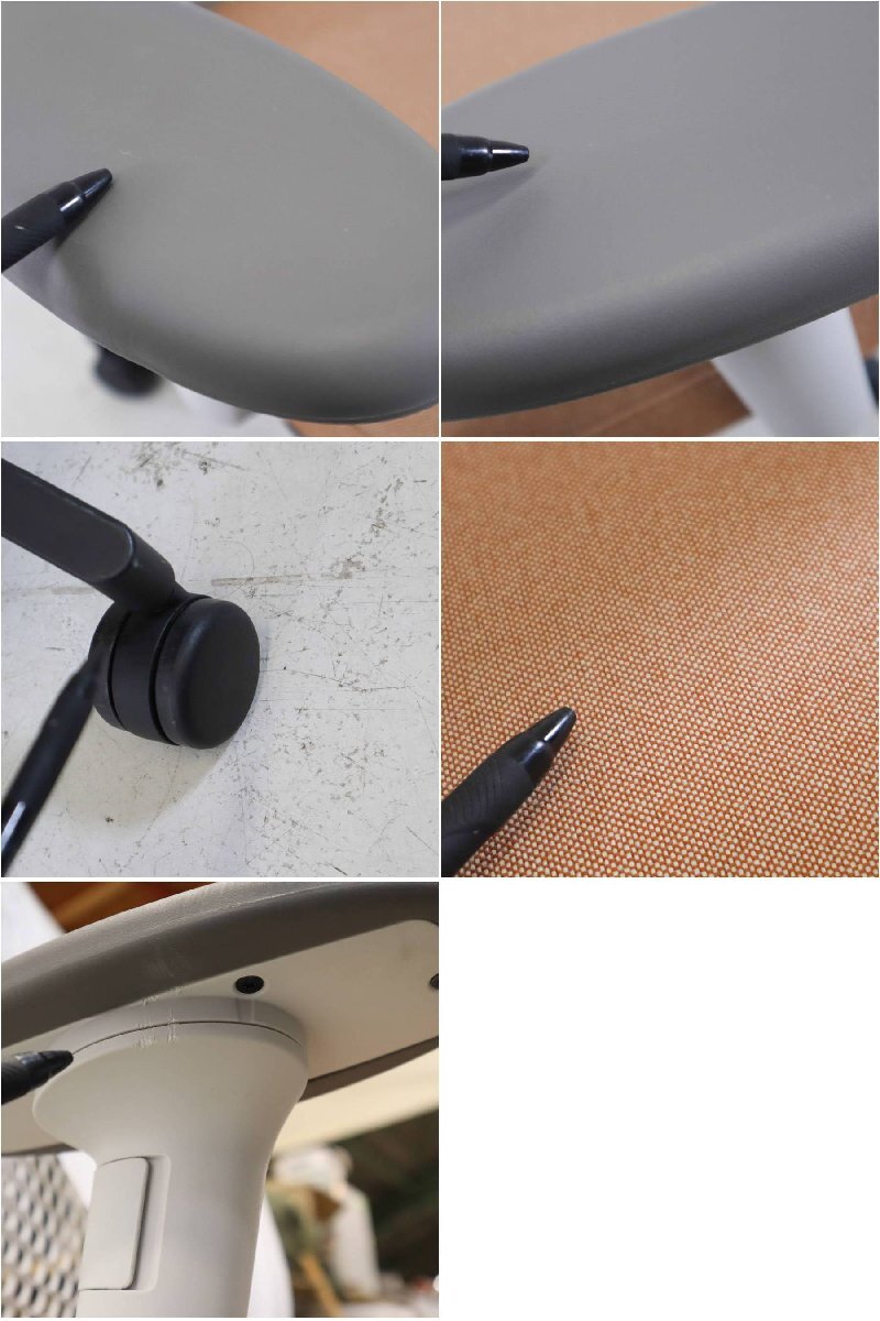 vitra. ヴィトラ 【ID Air】ID Chair Concept IDチェア デスクチェア 肘付き 布張り ブラウン系 アントニオ・チッテリオ IDエア★823h12_画像10