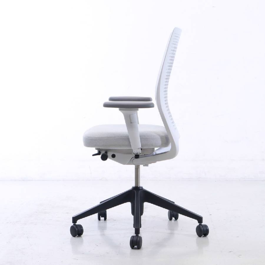 vitra. ヴィトラ【ID Air】ID Chair Concept IDチェア デスクチェア 肘付き 布張り グレー系 アントニオ・チッテリオ IDエア★803h06の画像5