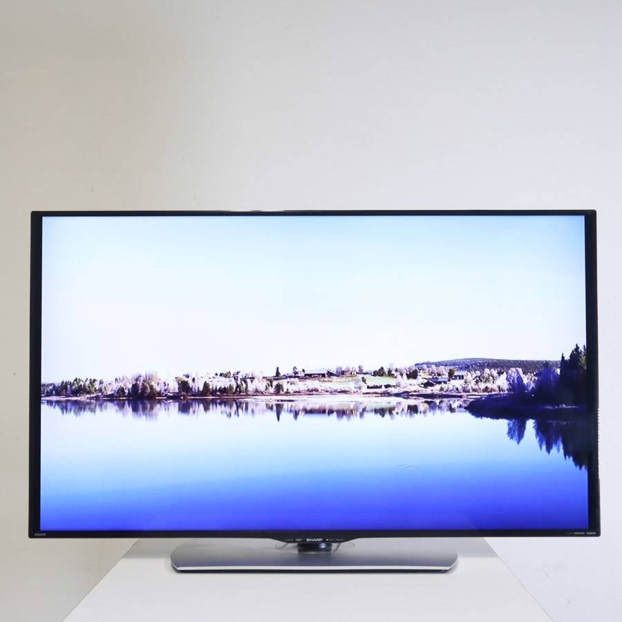 SHARP シャープ アクオス 4K対応 50インチ 液晶テレビ LC-50U40 リモコン付き 2016年製 外付HDD対応(裏番組録画) ○809h02の画像1