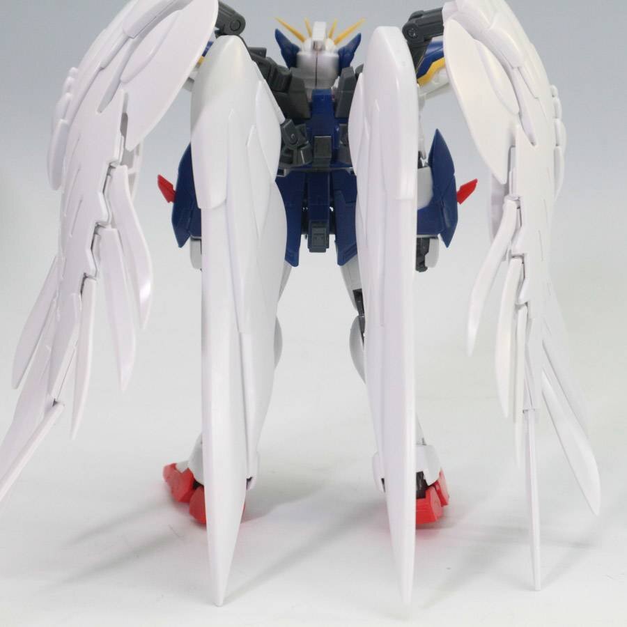 組立済 ガンダムW RG ガンプラ2体セット ウイングガンダムゼロ(EW)/トールギス(EW) 完成品【パーツ欠品有り】◆812f09の画像5