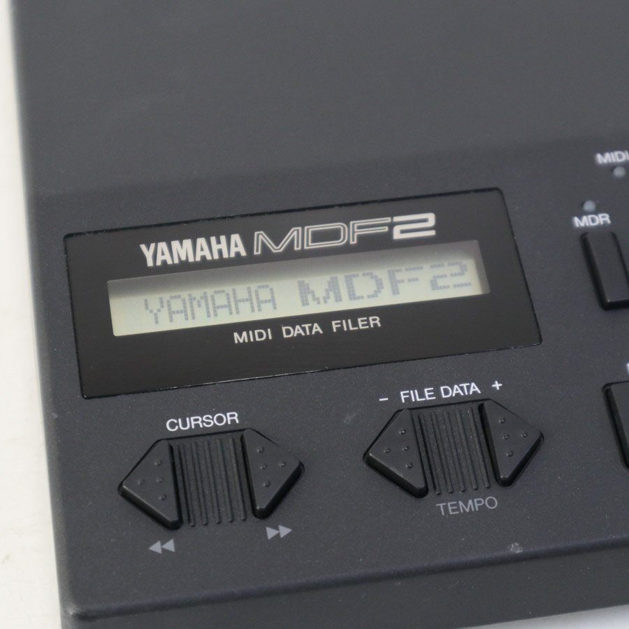 YAMAHA Yamaha MDF2 MIDI data faila- data editing equipment body only with translation *817v07