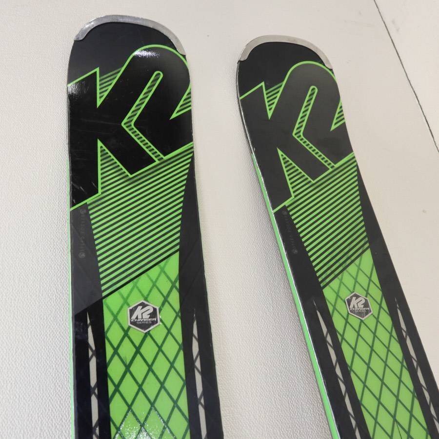 K2 ケーツー SUPER CHARGER スーパーチャージャー スキー板 長さ176cm ビンディング付き marker MXCELL TCX12.0★822v16の画像9