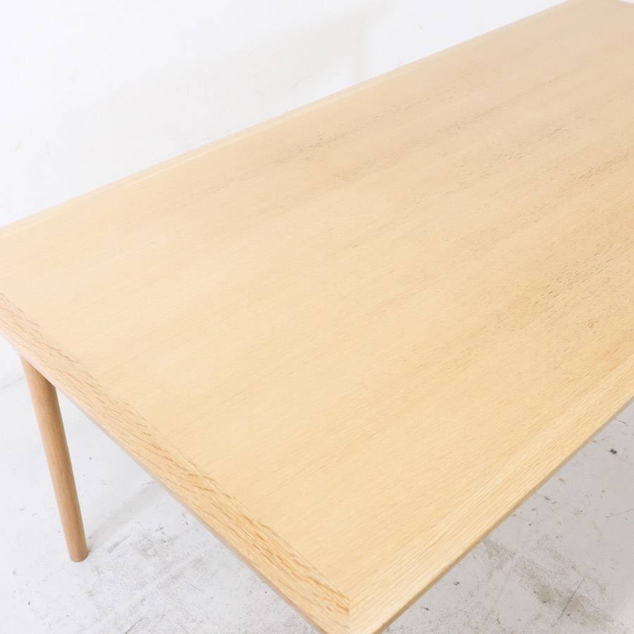 maruni マルニ木工 Lightwood ライトウッド ダイニングテーブル 幅180cm 4-6人用 オーク材 ナチュラルホワイト ジャスパーモリソン○821h22の画像4