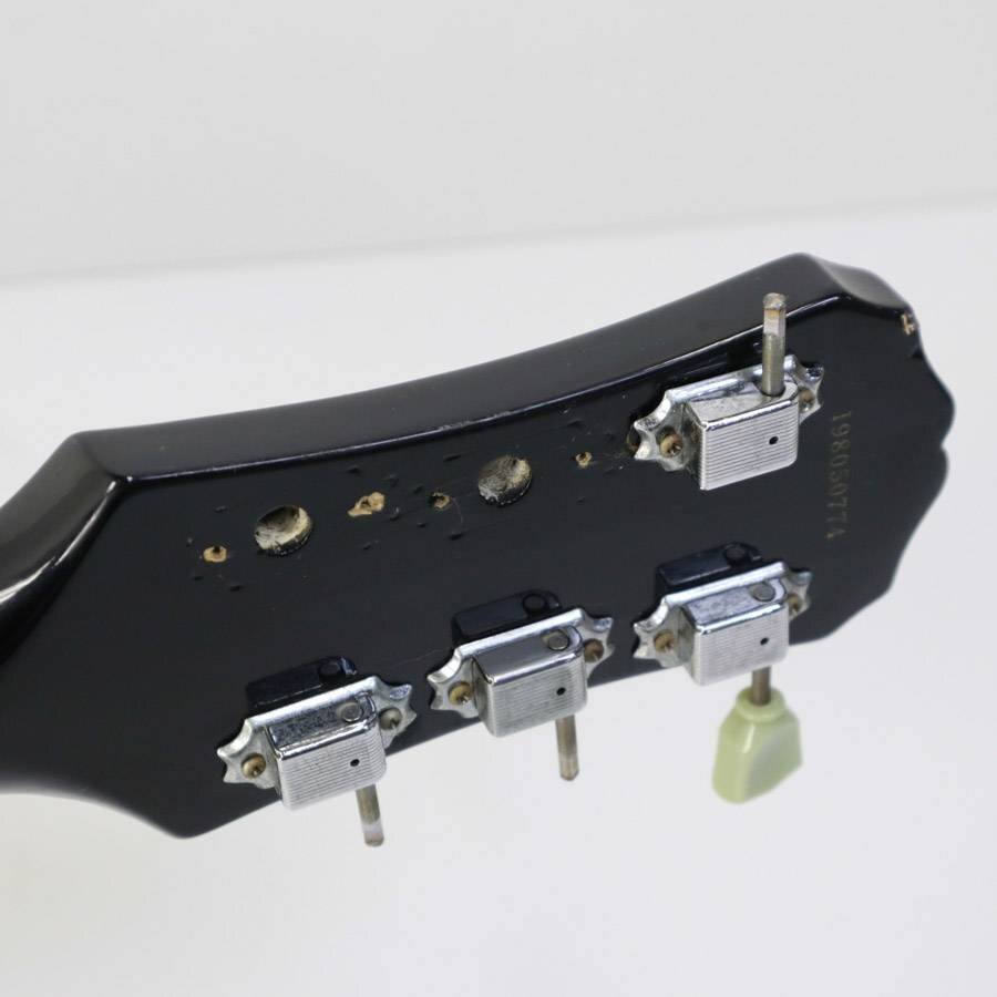 エピフォン スタジオ レスポール エレキギター ブラック 部品取り用に ジャンク品 Epiphone LesPaul Studio★824v12の画像5