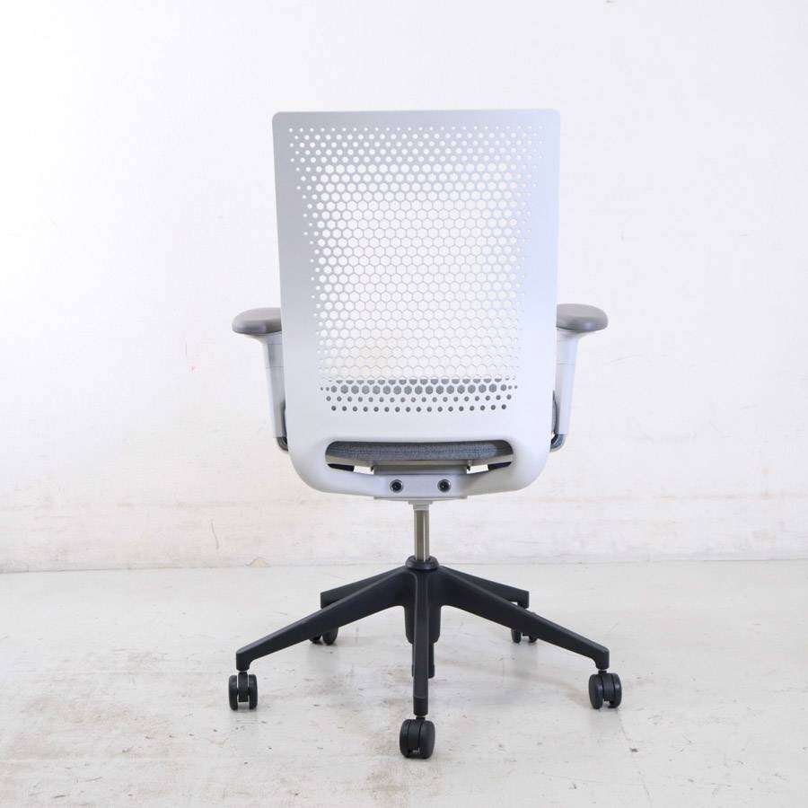 vitra. ヴィトラ【ID Air】ID Chair Concept IDチェア デスクチェア 肘付き 布張り ダークグレー系 アントニオ・チッテリオ IDエア★823h14_画像5