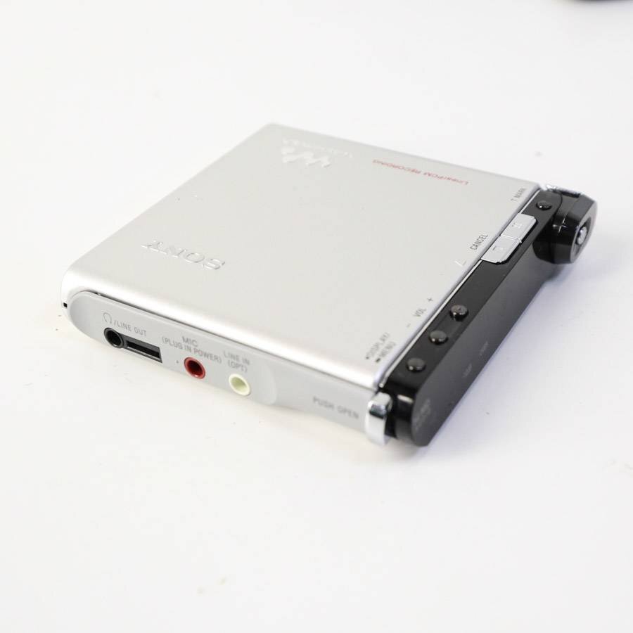 美品 ジャンク扱い SONY ソニー MZ-RH1 Hi-MD ウォークマン ポータブルMDプレーヤー ★826v09_画像4