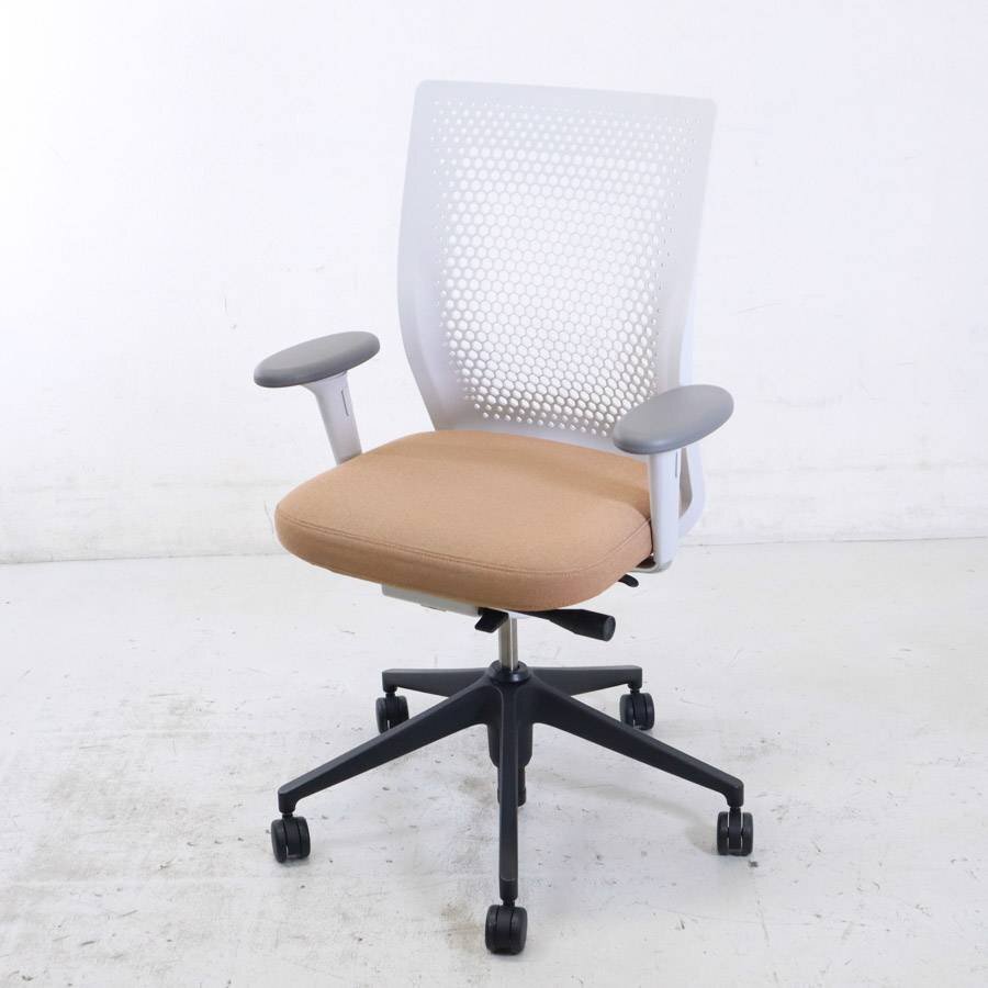 vitra. ヴィトラ 【ID Air】ID Chair Concept IDチェア デスクチェア 肘付き 布張り ブラウン系 アントニオ・チッテリオ IDエア★823h12_画像3