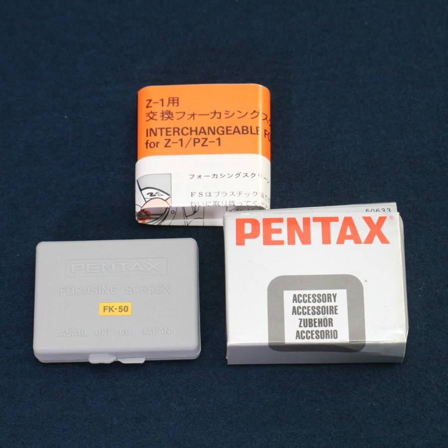 PENTAX ペンタックス Z-1用 黄金分割 フォーカシングスクリーン FK-50◆827f04