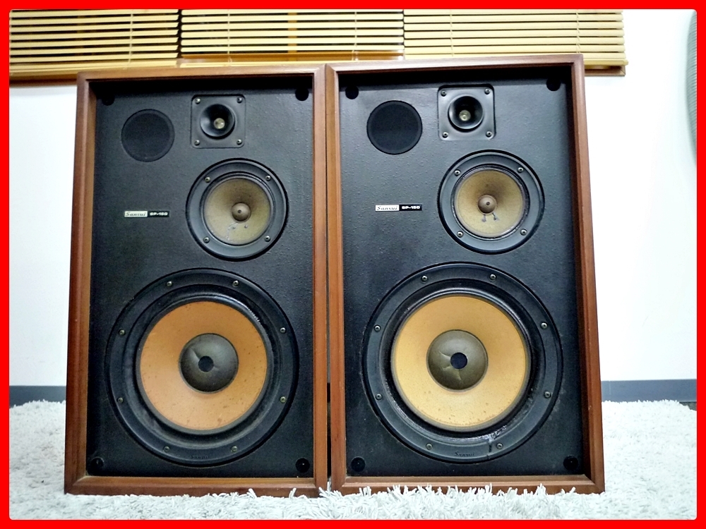 SANSUI/ Sansui speaker SP-150 with defect : Real Yahoo auction salling