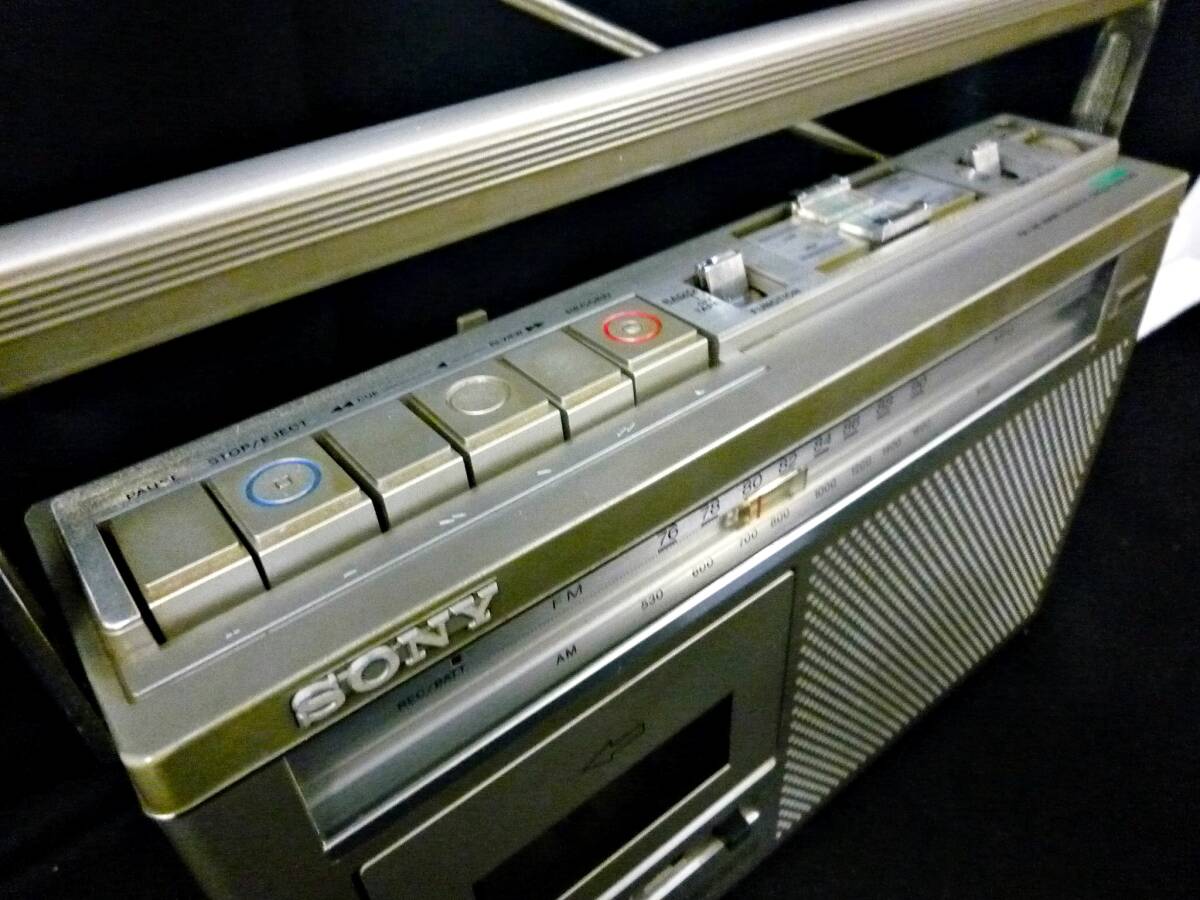 ★SONY CFM-848★ソニー ラジカセ★ジャンク★_画像3